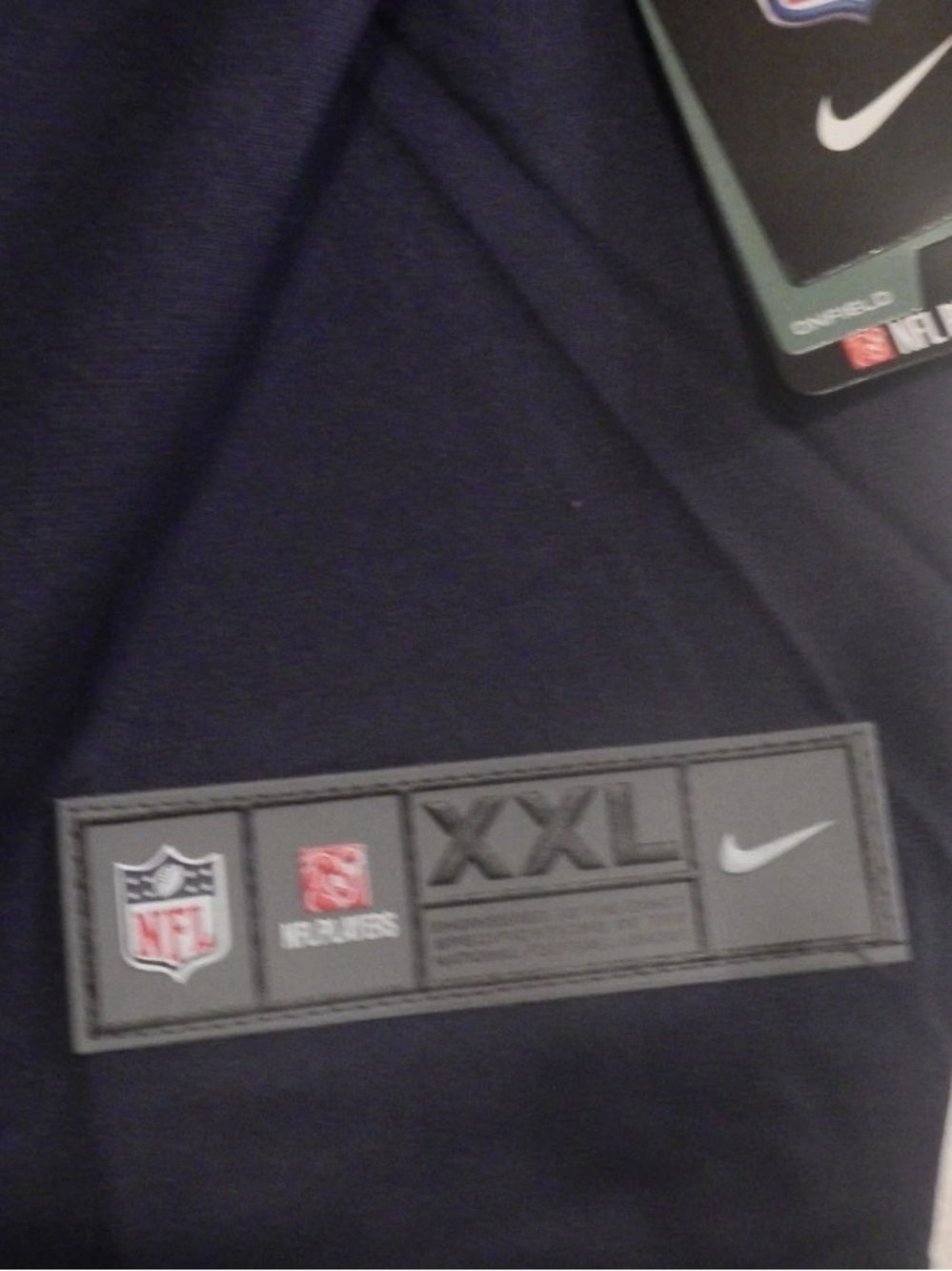 🤠 Dallas Cowboys Deion Sanders (HOF) size 2XL (52) true 2 size Nike On field Jay - Picture 3 of 6
